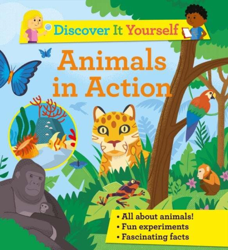Discover It Yourself: Animals In Action Av Sally Morgan