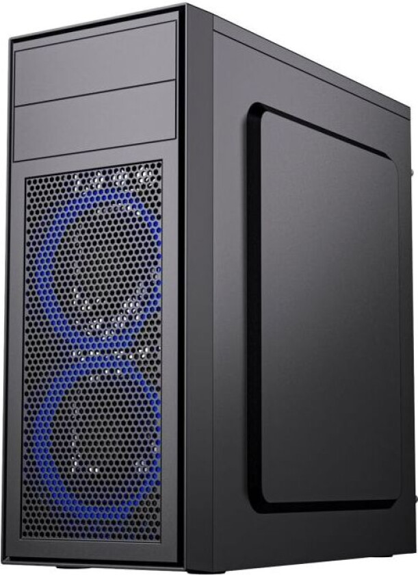 Fornax M100B - ATX - Kabinett - Tower - Svart