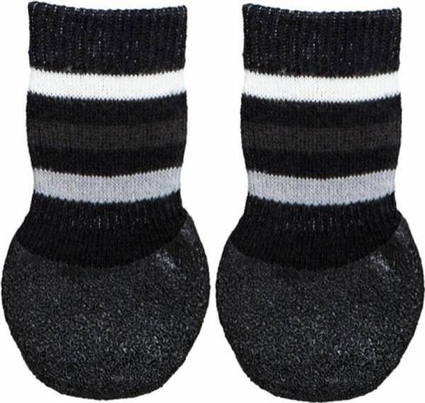 Bilde av Dog Socks non-slip L-XL 2 pcs. Black