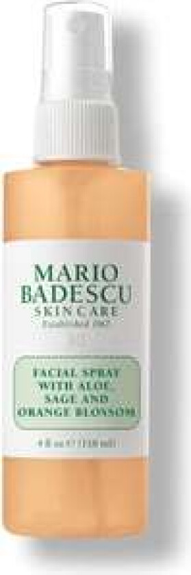 Facial Spray With Aloe Sage & Orange Blossom 118ml