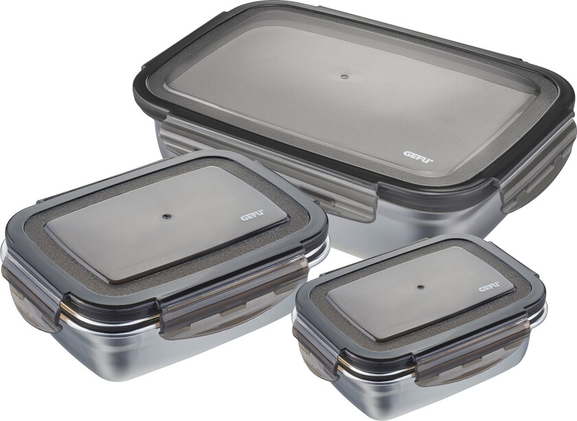 Foodcontainers PREPPO 3 pcs 350ml 850ml 1.8L