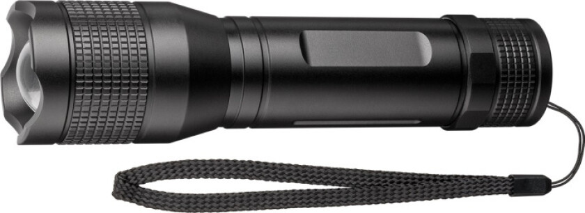 LED flashlight Super Bright 1500 black - ideal fo