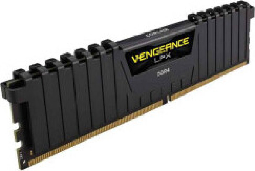 Vengeance LPX DDR4-2400 - 8GB - CL14 - Dual Channel (2 stk) - Intel XMP - Svart