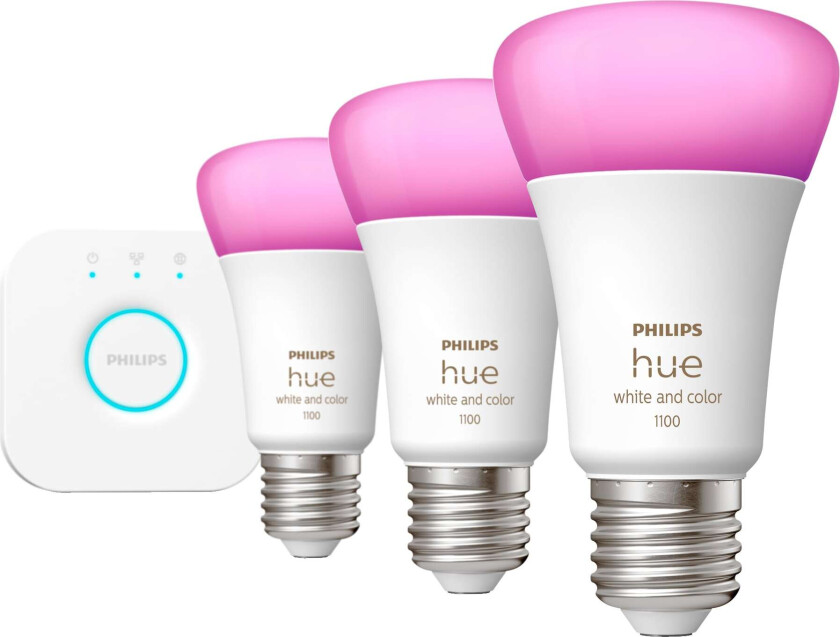 Hue White Color Ambiance Starter Kit