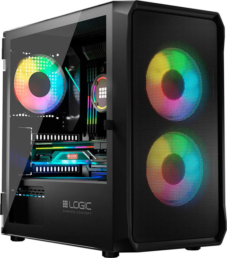 PORTOS ARGB MINI USB 3.0 kabinet sort