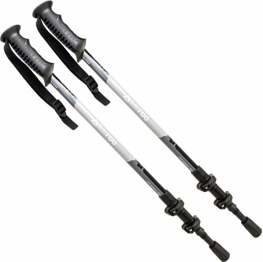 Teleskopiske turstaver gangstaver - Sort 1-Par