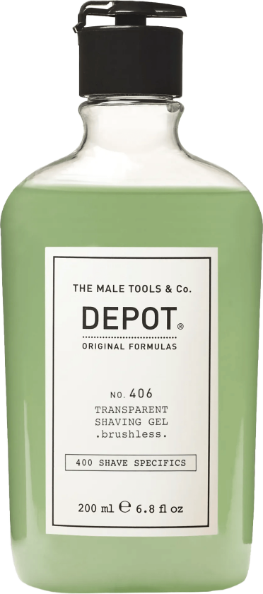 Depot, 400 Shave Specifics No. 406, Menthol, Softening And Refreshing, Shaving Gel, 200 ml