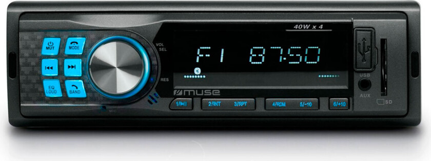 Radio samochodowe M-195 Car Radio with Bluetooth, 4 x 40 W