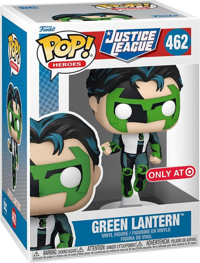 DC Comics POP! Heroes Vinyl Figure JL Comic - Green Lantern 9 cm