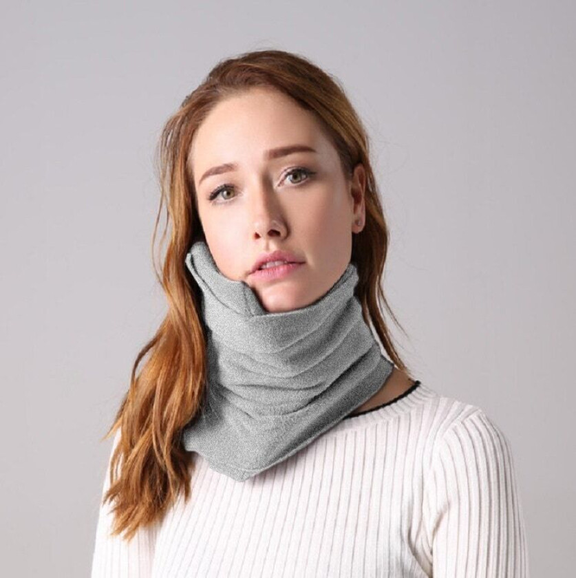 Myk fin reisepute super myk nakkestøtte pute