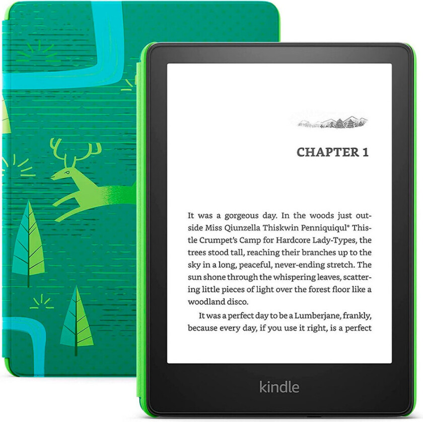 Czytnik Czytnik E-Booków Kindle Paperwhite Kids 6,8 8GB WiFi Emerald Forest Cover