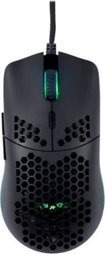 Fourze GM800 - Mus - 5 Knapper - USB - Sort