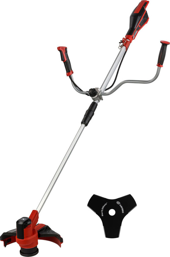 AGILLO 18/200, Trådkutter, 30 cm, Blad og nylontråd, U-type håndgrep, 2 mm, 8000 m - Uten batteri og opplader