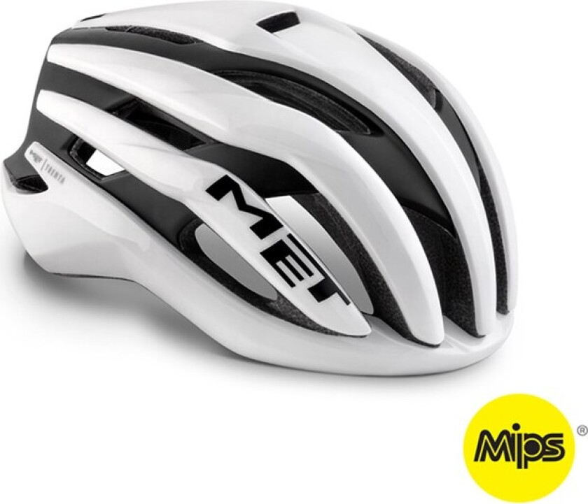 Trenta MIPS sykkelhjelm, 56-58 cm, hvit