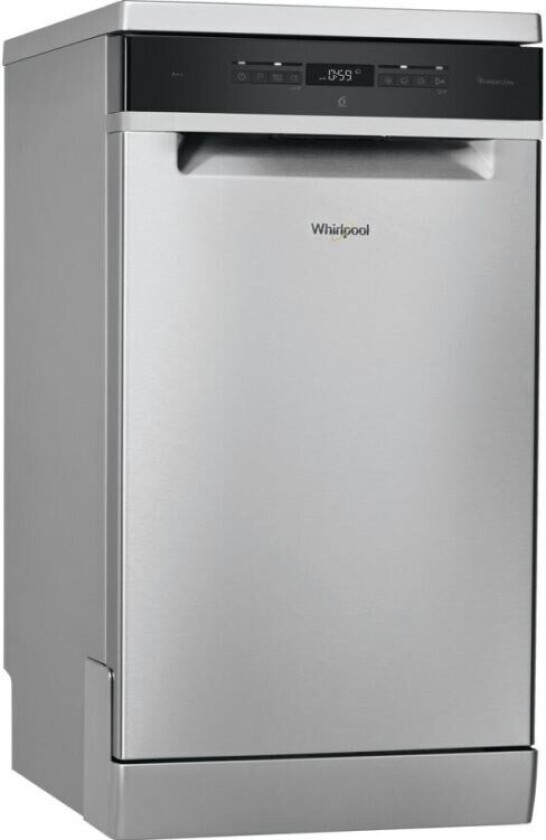 WSFO 3T223 PC X, Frittstående, Slimline (45 cm), Rustfritt stål, Sort, Knapper, 1,3 m