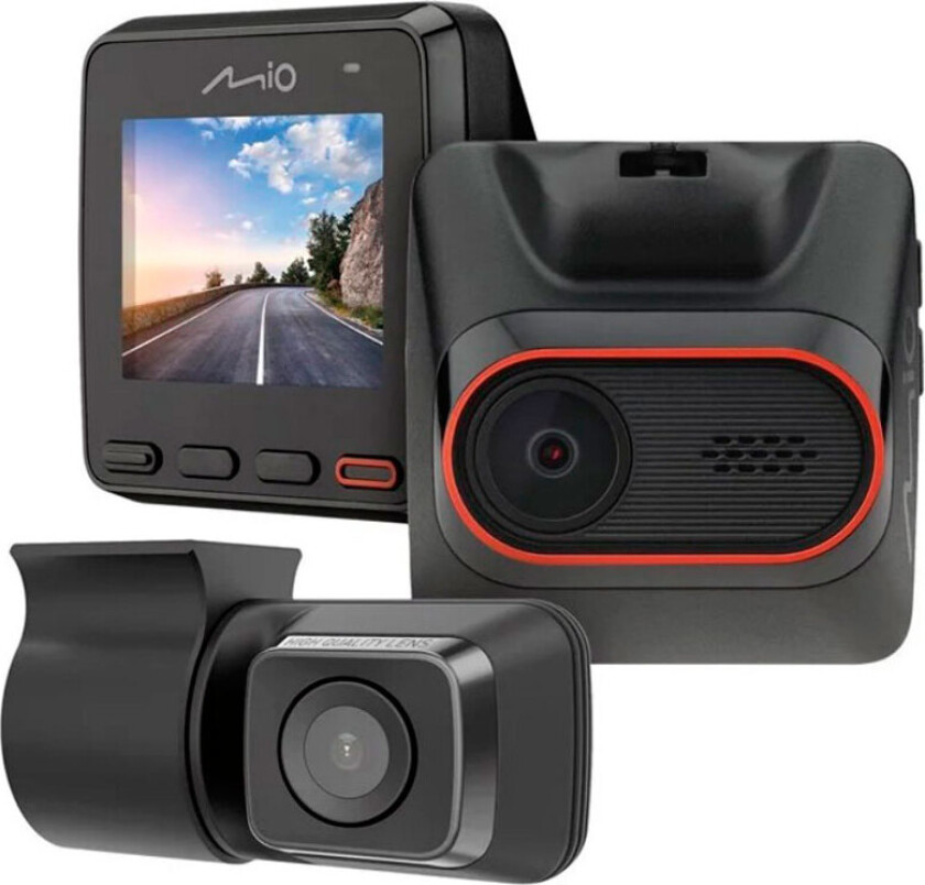 Mio MiVue C420 - Instrumentbordkamera - 1080 p / 30 fps - G-Sensor