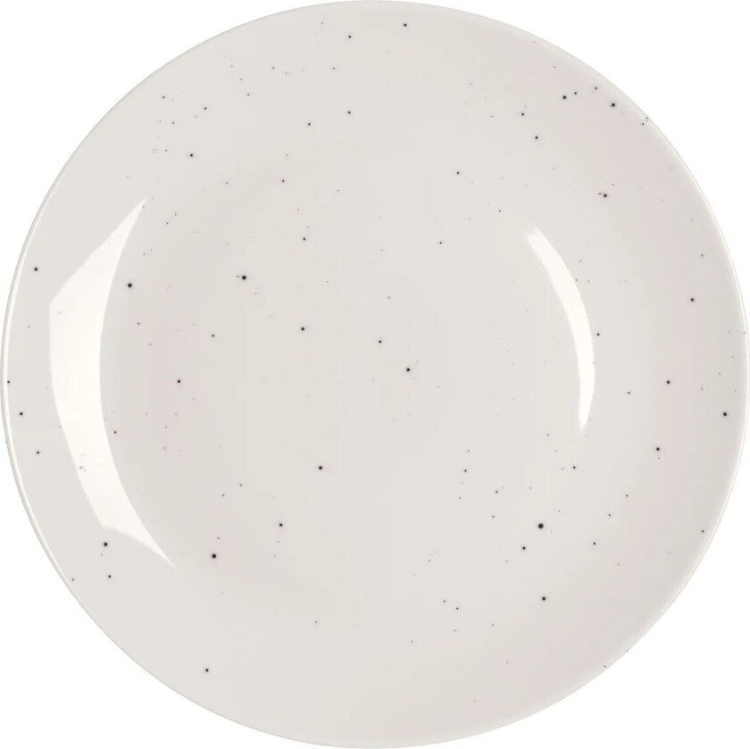 Freckle tallerken Ø26 cm Hvit