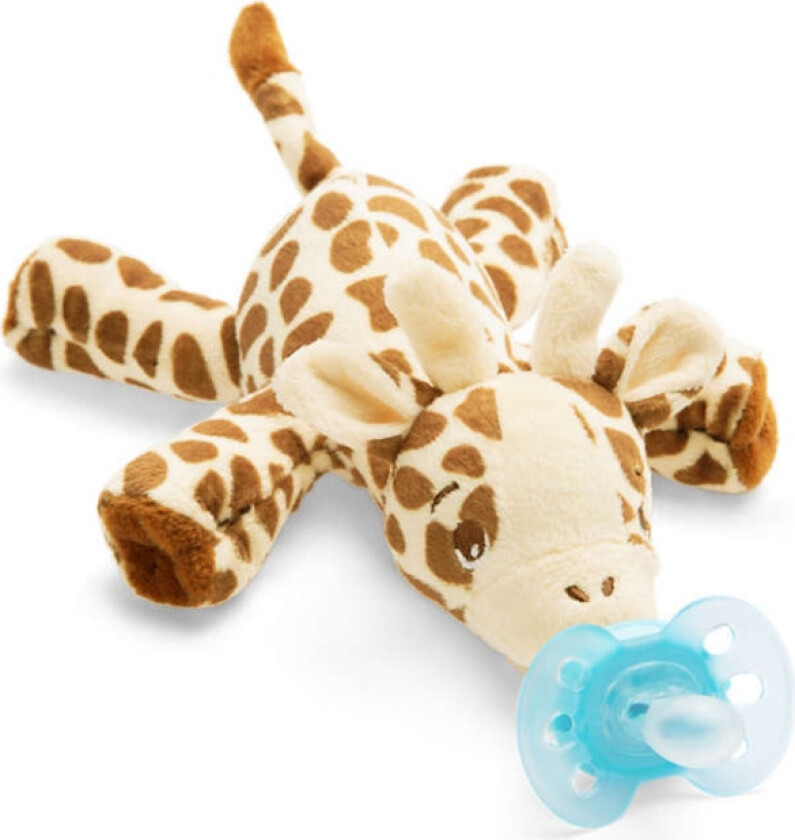 AVENT Kosedyr med ultra soft-smokk, ultra soft snuggle, Klassisk stil, Rund, Silikon, Gutt/Jente, Tåler oppvaskmaskin