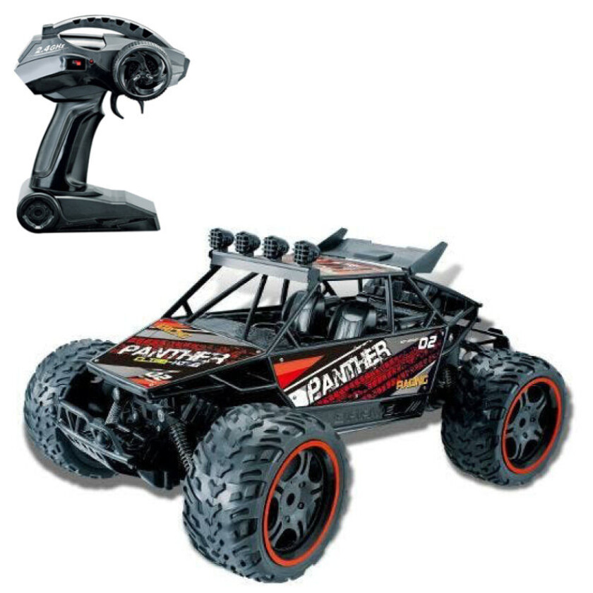 Crawler King Monster Truck Radiostyrt Bil 1:10 - Blå