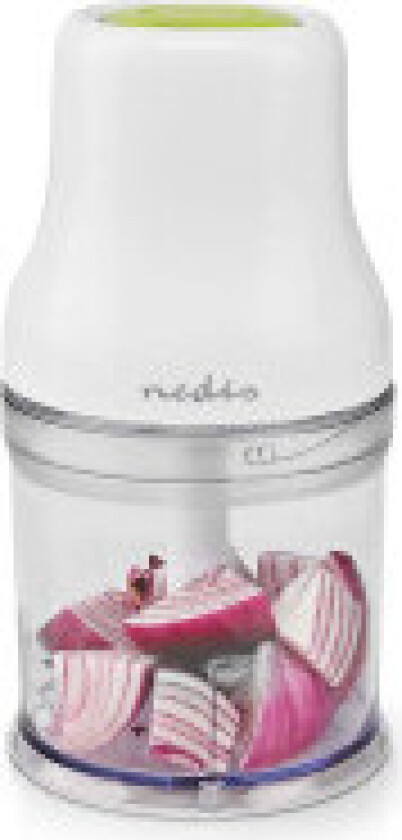 Nedis Mathakker 200 W 0.5 l Plast 1-girinnstilling Hvit