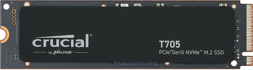 T705 SSD - 4TB - Uten varmespreder - Svart - M.2 2280 - PCIe 5.0