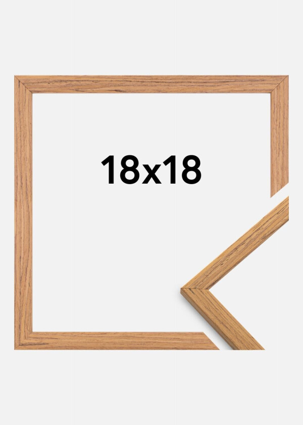 Ramme Edsbyn Teak 18x18 Cm