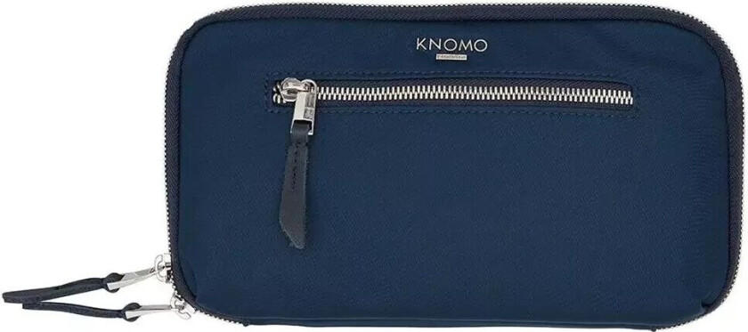 Knomo Knomad Travel Wallet Organiser Dark Navy Blazer - Blå
