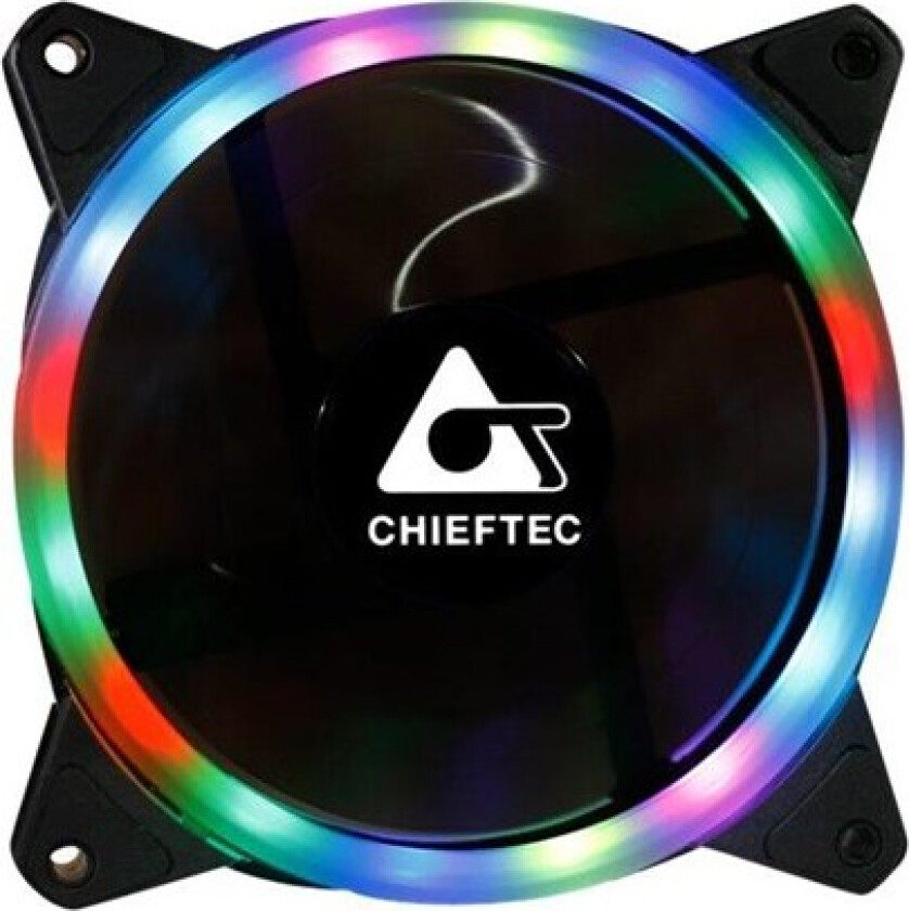 AF-12B-3P - Kabinettvifte - 120mm - Svart