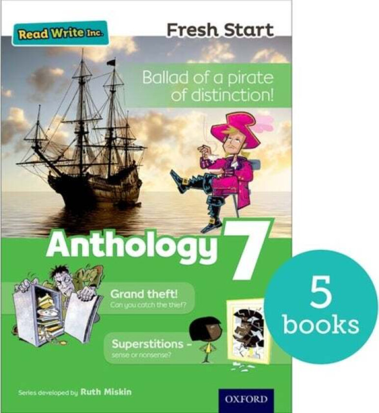 Read Write Inc. Fresh Start: Anthology 7 - Pack of 5 av Gill Munton, Janey Pursglove, Adrian Bradbury
