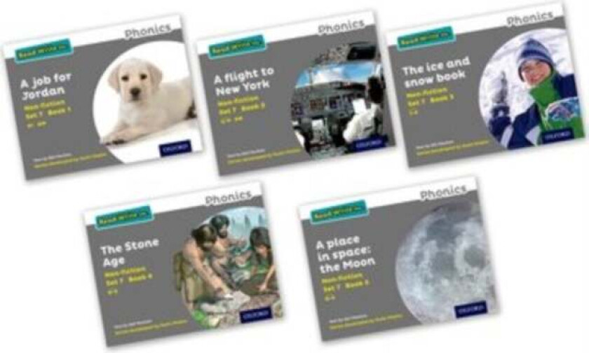 Read Write Inc. Phonics: Grey Set 7 Non-fiction books (Mixed Pack of 5) av Gill Munton