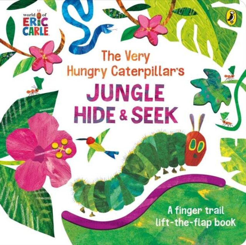 The Very Hungry Caterpillar's Jungle Hide and Seek av Eric Carle