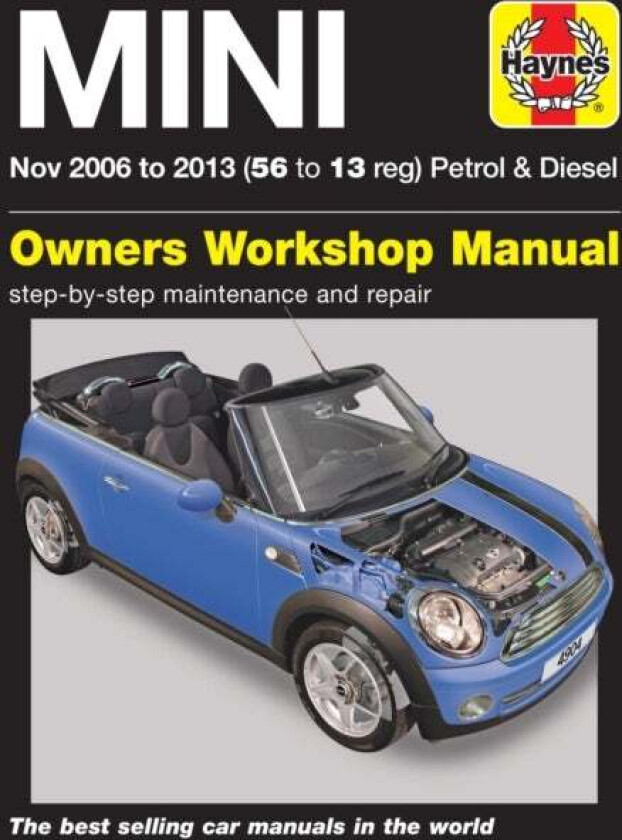 MINI Petrol & Diesel (Nov 06 - 13) Haynes Repair Manual av Haynes Publishing