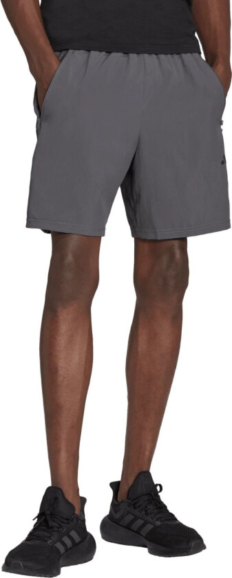 adidas Train Essentials Woven Training Shorts, treningsshorts, herre Grey Five/black