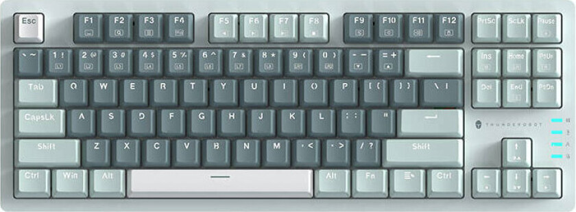 K87 Wired Mechanical Keyboard Red Switch (green) - US English - Grønn