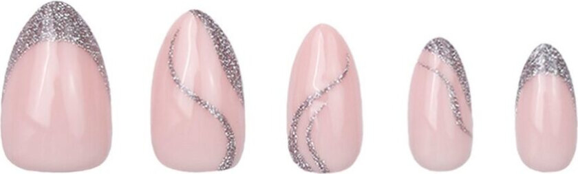 Reusable Press-On Manicure Starnight Swirl