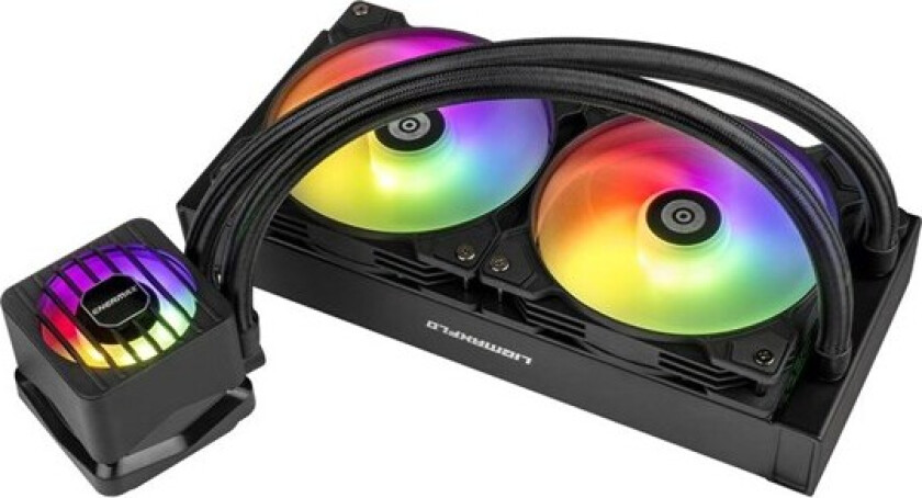 LIQMAXFLO ELC-LMF240T-ARGB - processor liquid cooling system - 38 mm thick radiator - CPU Vannkjøling