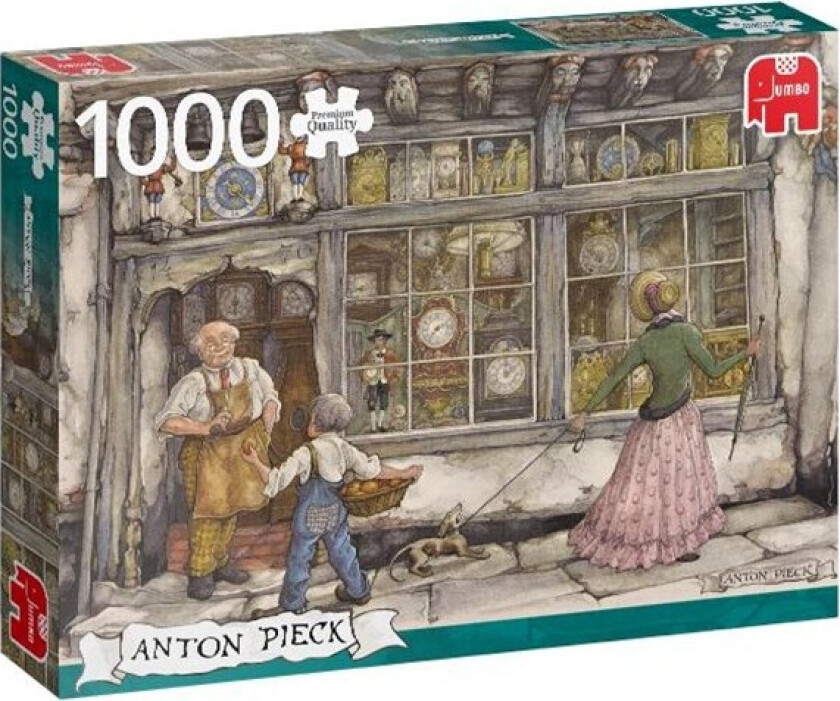 Puzzle - The Clock Shop Anton (1000 pcs)
