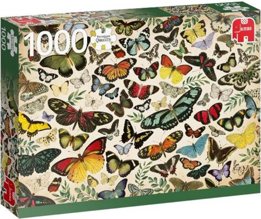 Puzzle - Butterfly Poster (1000 pcs)