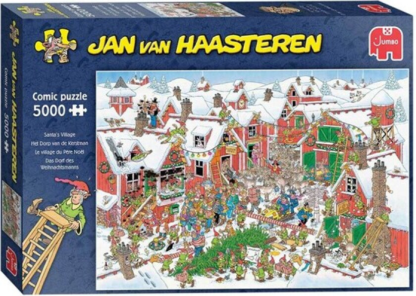 Puzzle Jan van Haasteren - Santa's village (5000 pcs)