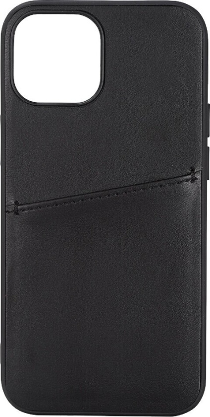 Mobile Cover PU 1 Card iPhone 13 Mini Black