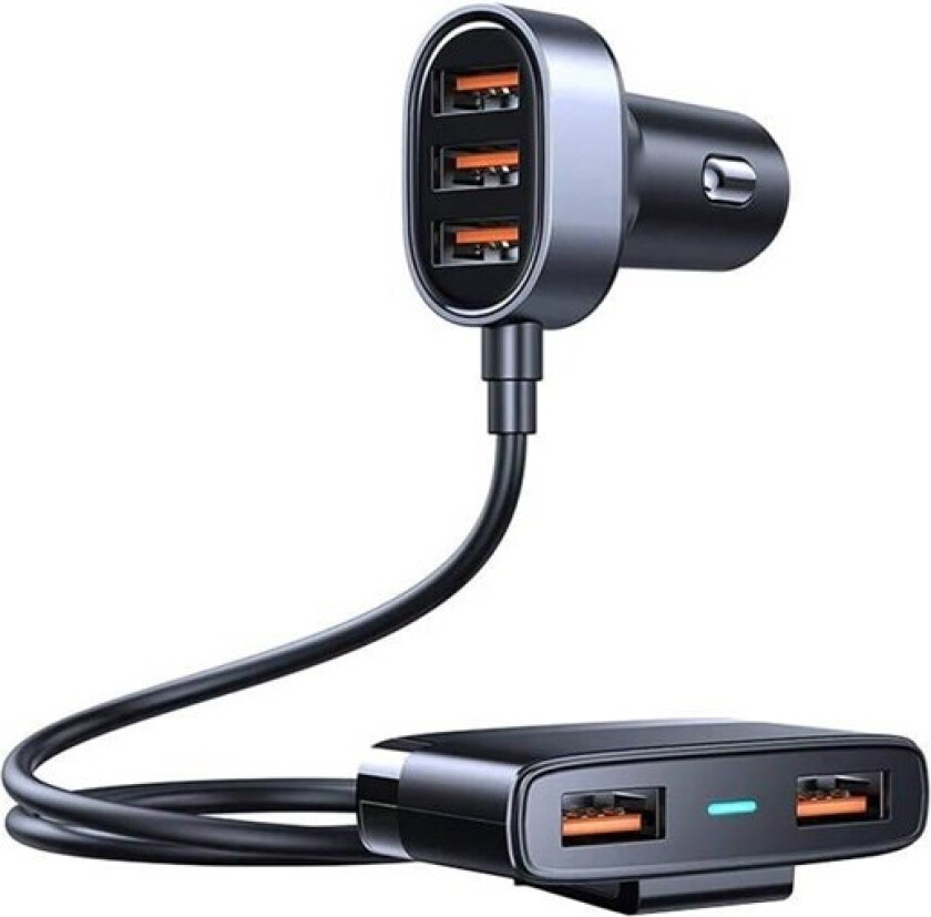 Car charger JR-CL03 5-Port USB (black)