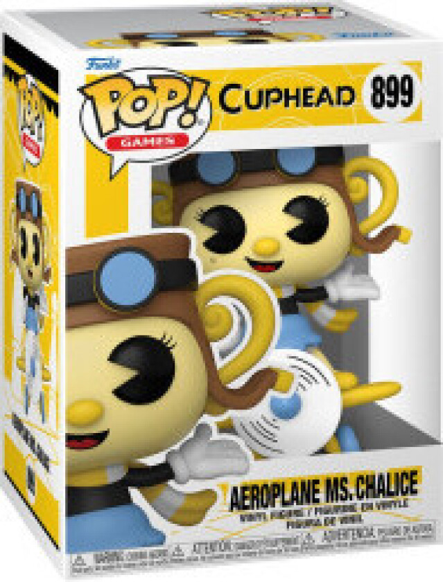 - CUPHEAD POP! AEROPLANE MS. CHALICE - Figur