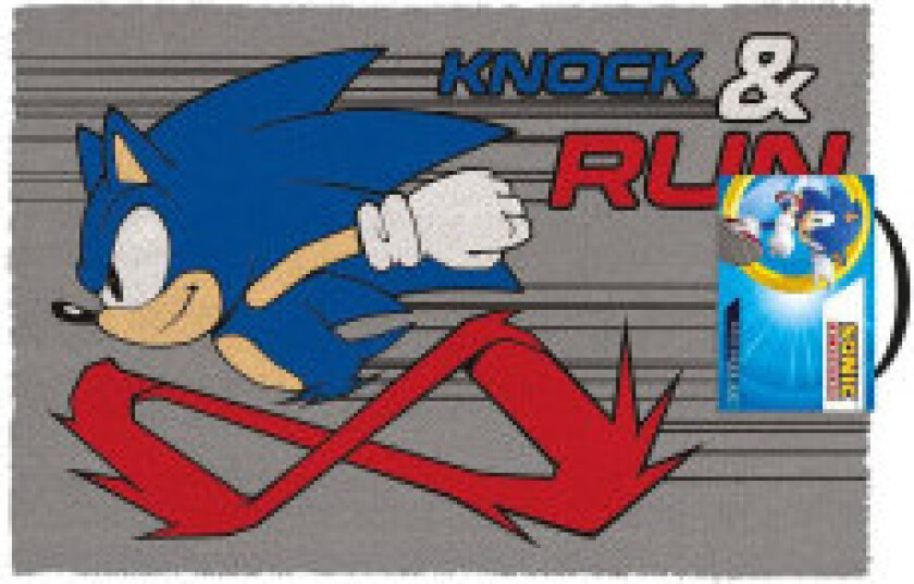 - Sonic The Hedgehog: Knock And Run - Dørmatte