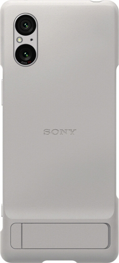 Xperia 5 V Style Cover - Platinum Grey