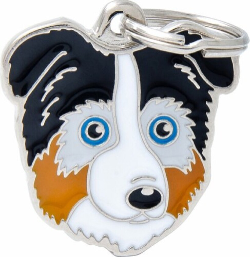 Australian Shepherd ID Dog Tag