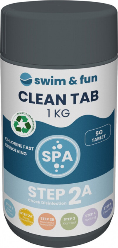 Spa CleanTab 5 g 1 kg