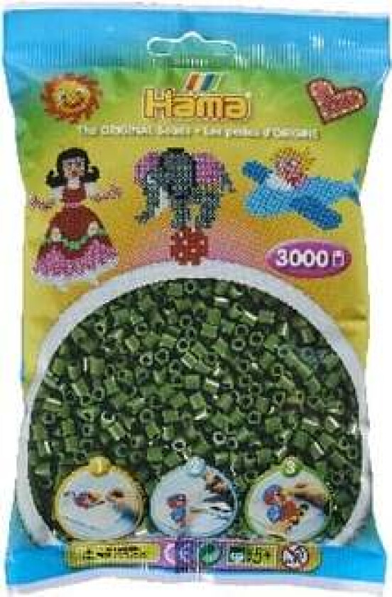 Fuse Beads - Forest Green 3000pcs.