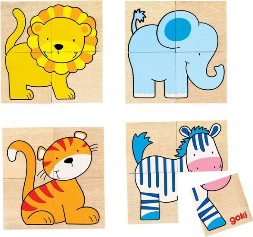 Karemo Puzzle Animals 20pcs. Tre
