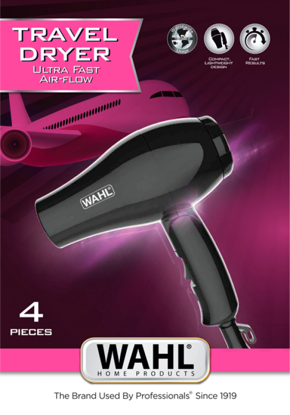 Hårføner 3402-0470 - hairdryer - 1000 W