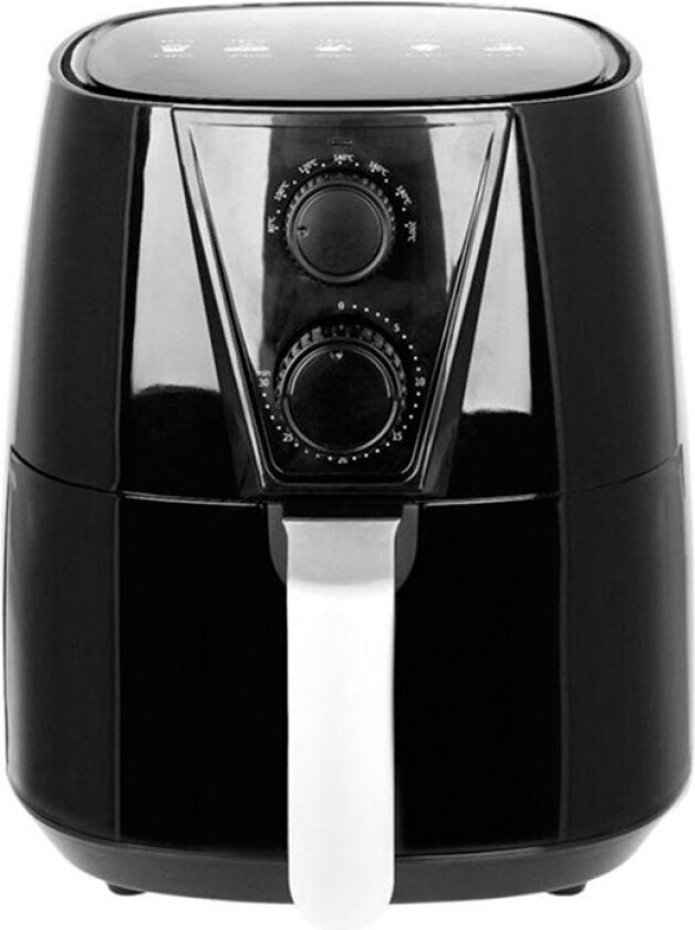 Smart Fryer AF-126667 - hot air fryer - black with silver details